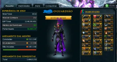 Conta Max rs3/ varios 120/ todos codex skill/ 3 prayers 99