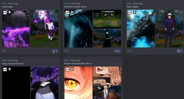 servidor com mod de skin de anime pagas vazadas: gojo, toji+