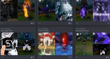servidor com mod de skin de anime pagas vazadas: gojo, toji+