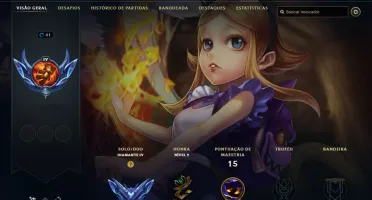 Conta Lol Diamante 4 - Sem Email Verificado