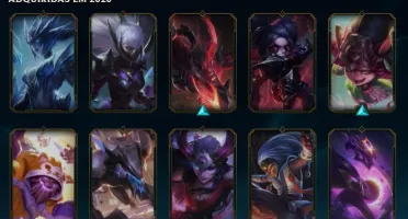 Conta de LOL nivel 225, 143 Skins
