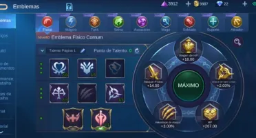 Conta Top - Mobile Legends