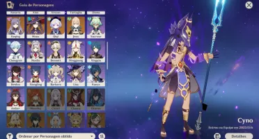 Conta AR55 Cyno Kazuha & Xiao