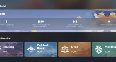 Conta AR55 Cyno Kazuha & Xiao