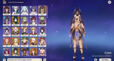 Conta AR55 Cyno Kazuha & Xiao