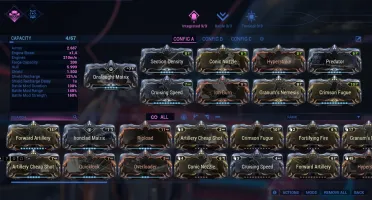 Vendo conta Warframe mr32