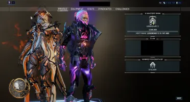 Vendo conta Warframe mr32