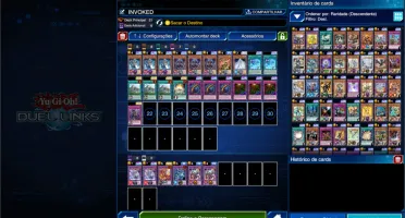Conta Yu-Gi-Oh! Duel Links - TOP TOP