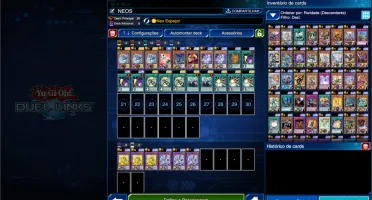 Conta Yu-Gi-Oh! Duel Links - TOP TOP