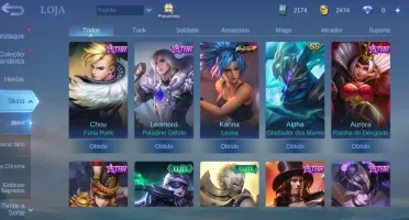 Conta ML (mobile legends) 700+ gasto
