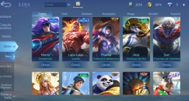 Conta ML (mobile legends) 700+ gasto