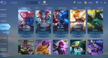 Conta ML (mobile legends) 700+ gasto