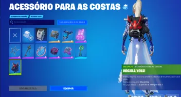Conta Fortnite + Passe Atual + Passe Antigo Completo