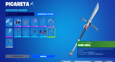 Conta Fortnite + Passe Atual + Passe Antigo Completo