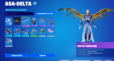 Conta Fortnite + Passe Atual + Passe Antigo Completo