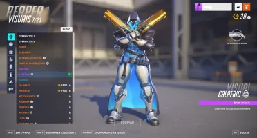 V>Conta Overwatch Digital Deluxe+Arma Dourada - Blizzard
