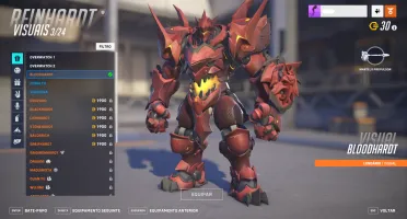 V>Conta Overwatch Digital Deluxe+Arma Dourada - Blizzard
