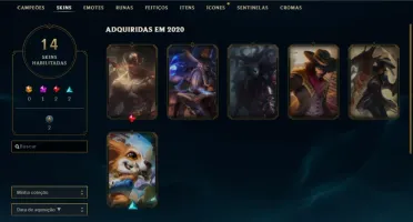 Conta LoL Platina 4