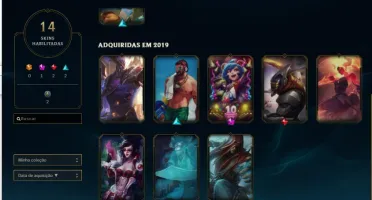Conta LoL Platina 4