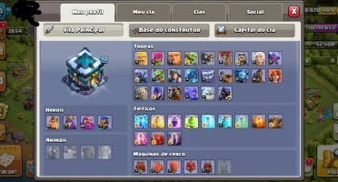 Cash of clans cv 13 barato. Pra vender rapido