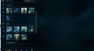 Conta league of legends EX PLAT 4 season passada.