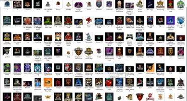 Pack com 165 Logos Gamers