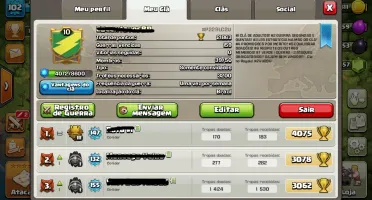 Clash of Clans CV9 - Mais de 3.000 Gemas