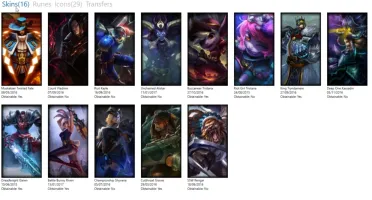 PROMOÇÃO: CONTA COM 74 CAMPEÕES E 16 SKINS