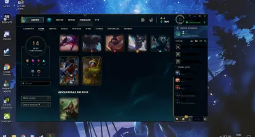 Conta League of Legends D1