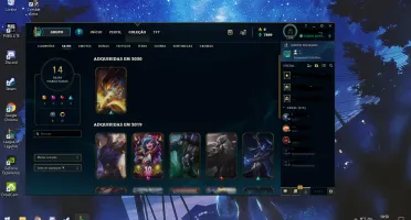Conta League of Legends D1