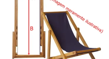 Telas em tecido para substituição em cadeira preguiçosa