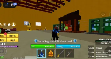 Vendo conta do Blox Fruits pronta para jogar no Segundo Mar!