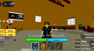 Vendo conta do Blox Fruits pronta para jogar no Segundo Mar!