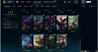 Conta League of Legends