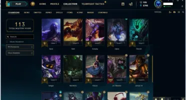 Conta League of Legends
