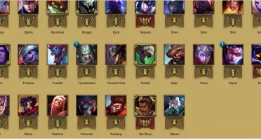 Conta League of Legends Gold IV (77 Campeões e 50 skins)