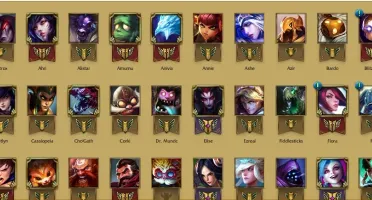 Conta League of Legends Gold IV (77 Campeões e 50 skins)