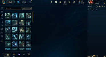 Conta Lol 282 Skin Plat3 1 Partida Md10 Lvl 568