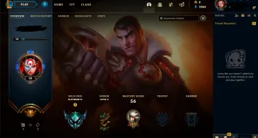 CONTA LOL PLATINA 4/ 5 SKINS/ 40 CHAMPS/ YONE SPIRIT BLOSSOM