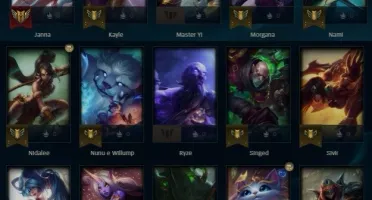 Conta lol Platina 4 para Smurf 58V e 29D