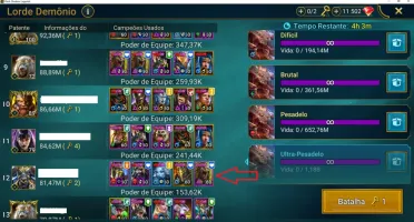 Conta Raid Shadow Legends