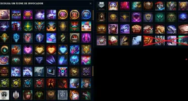 Conta: 55 Skins (Ultimate Ez + Miss) / 84 Campeões / Etc...