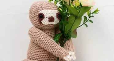 Preguiça em Amigurumi