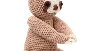 Preguiça em Amigurumi