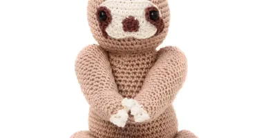 Preguiça em Amigurumi