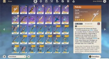 XIAO + RAZOR + QIQI + BENNETT + SUCROSE + DIONA AR 36