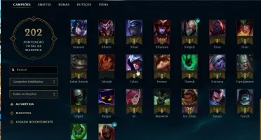 Conta League of legends