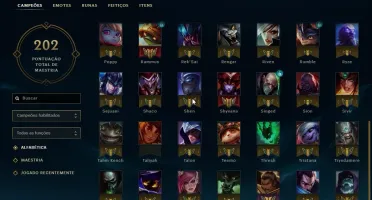 Conta League of legends