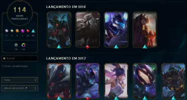 Conta LOL - 114 Skins