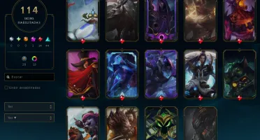 Conta LOL - 114 Skins